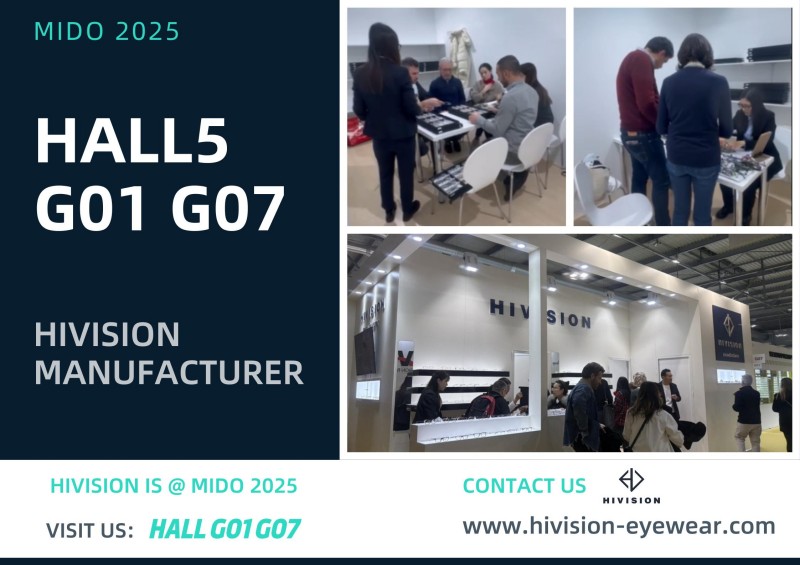Hivision skinner på Milana Eyewear Exhibition 2025