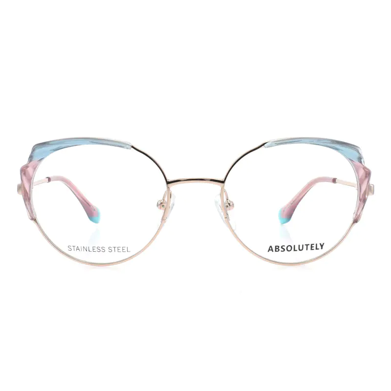 3D-mønstret Acetat Combo Metalramme